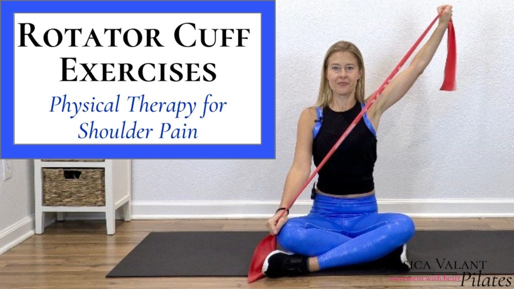 Rotator Cuff Exercises - Jessica Valant Pilates