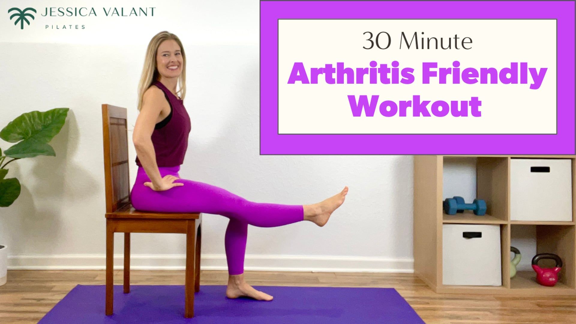 Arthritis Friendly Workout 30 minutes Jessica Valant Pilates