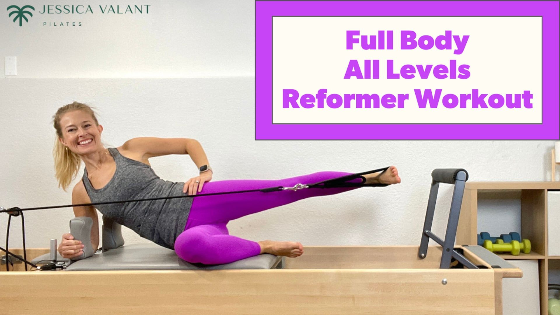 Reformer Workout With the Small Ball - Jessica Valant Pilates