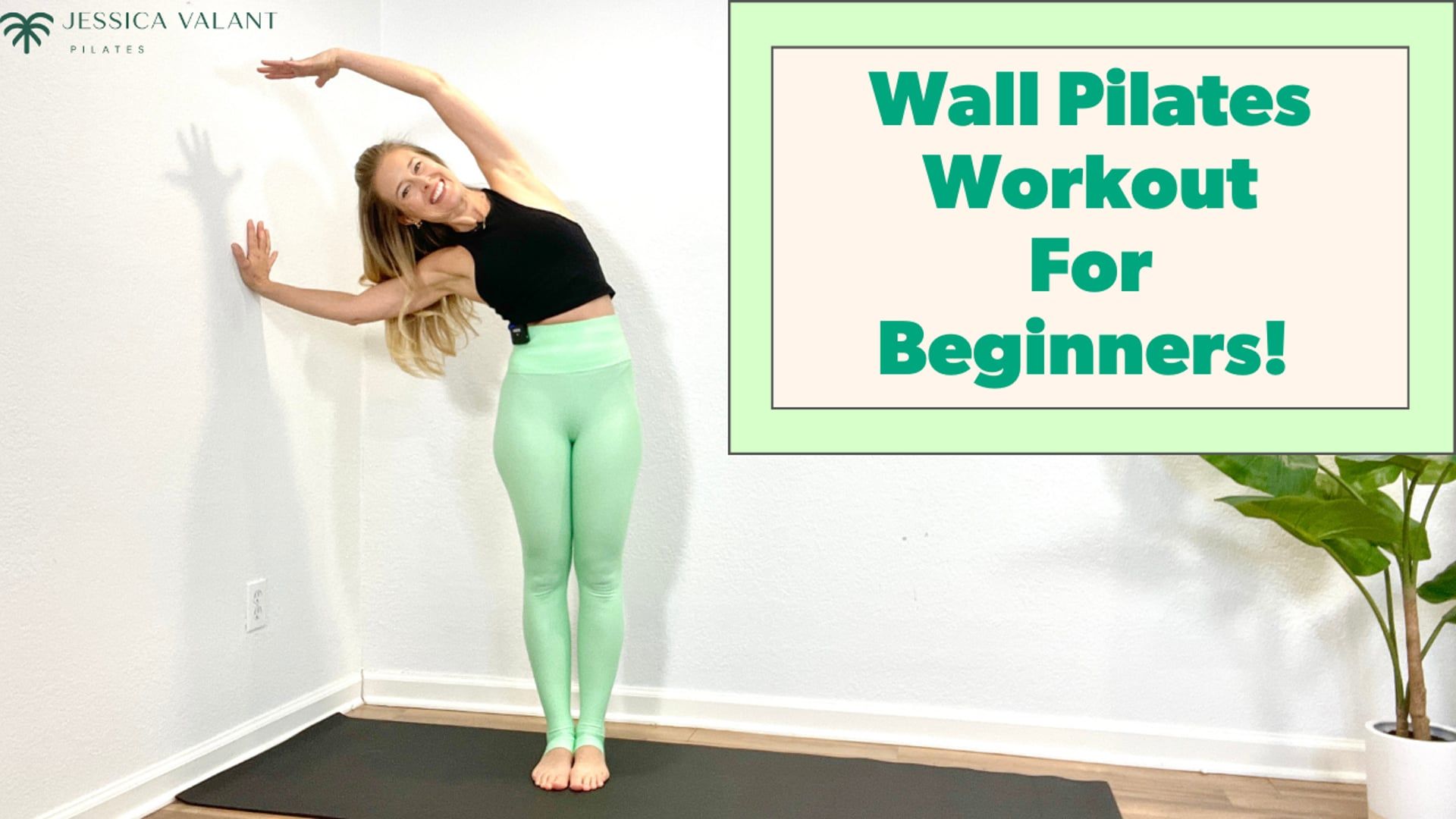 A 20-Minute Wall Pilates Workout for Beginners