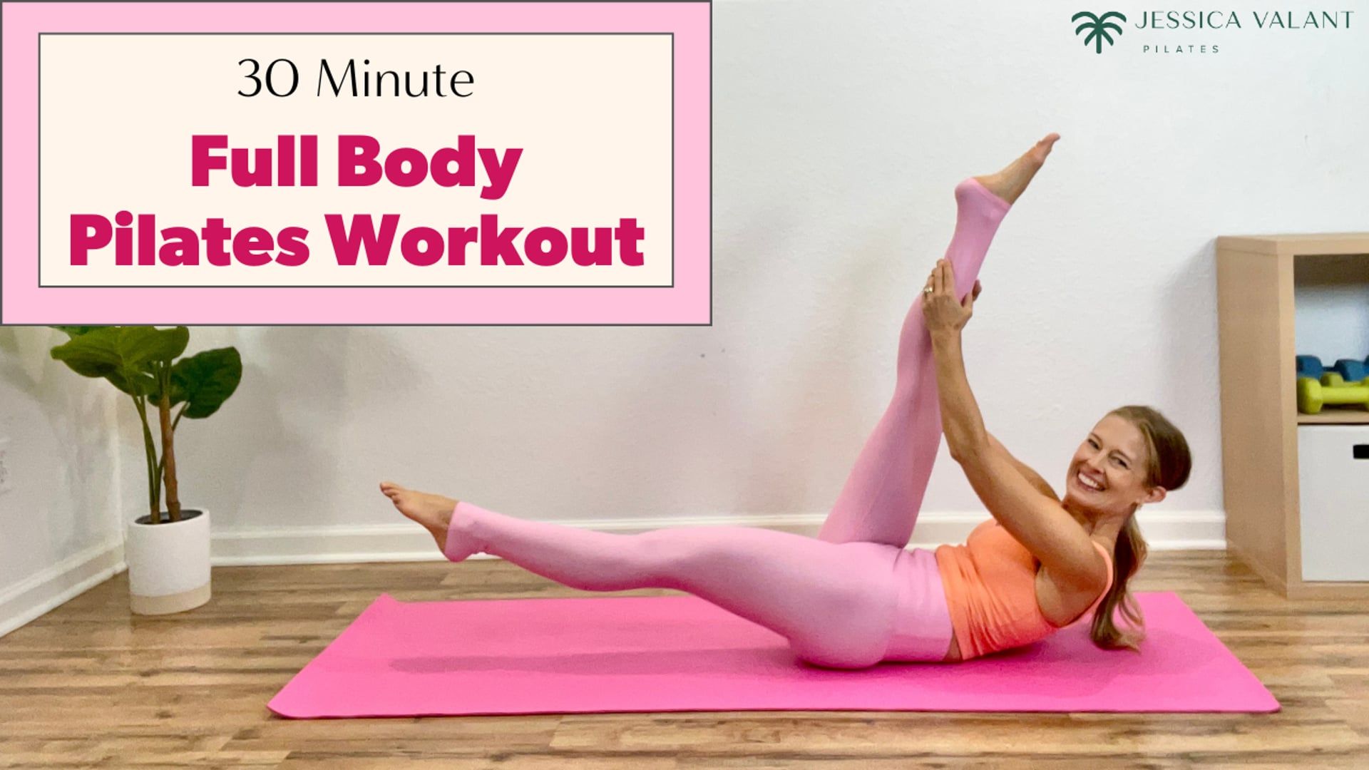 30 MIN FULL BODY PILATES WORKOUT FOR BEGINNERS - AT HOME PILATES